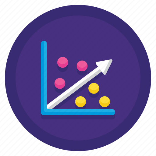 Data, linear, regression icon - Download on Iconfinder