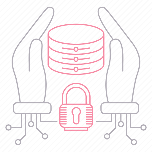 Big data, database, protection, security, server, technology icon - Download on Iconfinder