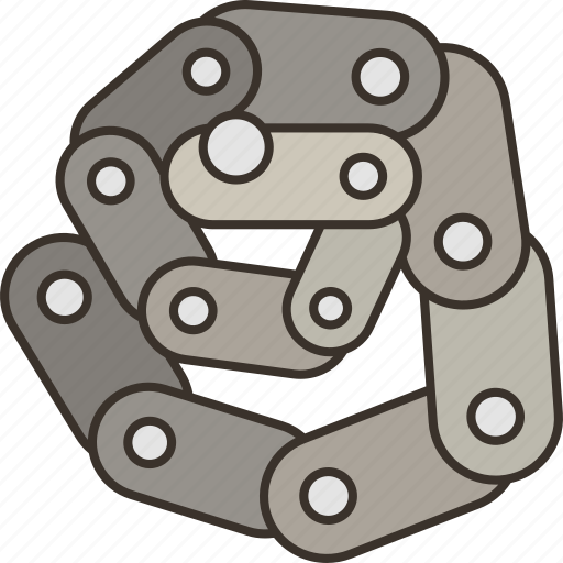 Chain, motorcycle, vehicle, transportation, metal icon - Download on Iconfinder