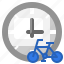 clock, bicycle, sports, exercise, time 