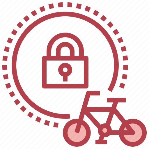 Lock, padlock, bicycle, secure, sports icon - Download on Iconfinder