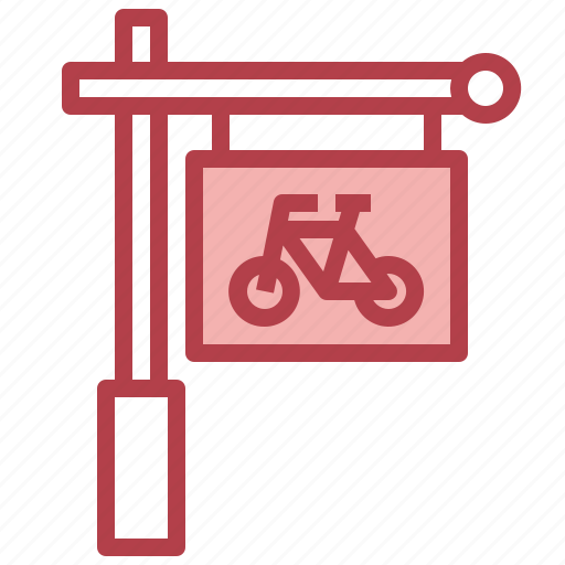 Sign, bicycle, sports, exercise, location icon - Download on Iconfinder