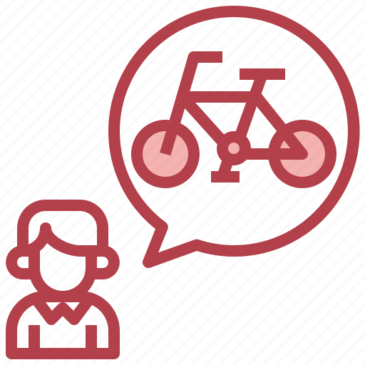 Speech, bubble, cycling, conversation, bicycle, sports icon - Download on Iconfinder