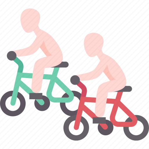 Bike, buddy, riding, bicycle, activity icon - Download on Iconfinder
