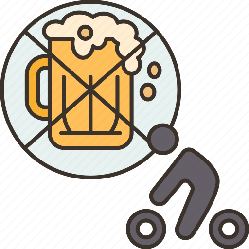Alcohol, drinking, riding, safety, prohibition icon - Download on Iconfinder