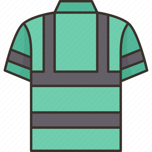 Clothing, vest, reflective, safety, wear icon - Download on Iconfinder