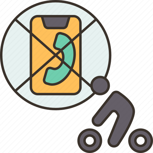 Phone, talking, avoid, distraction, safety icon - Download on Iconfinder