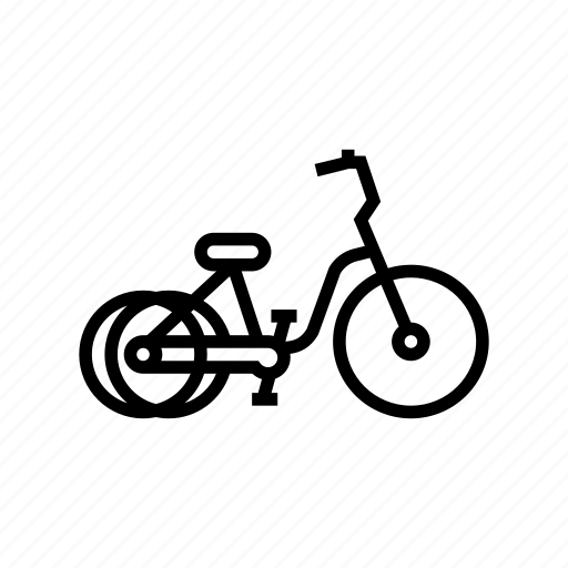 Tricycle, bicycle, type, bike, transport, accessories, rider icon - Download on Iconfinder