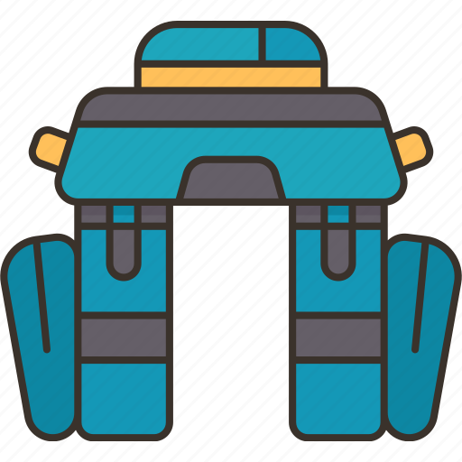 Bike, pannier, cycling, gear, bicycle icon - Download on Iconfinder