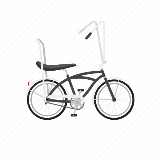 Banana seat, beach cruiser, bicycle, bike, cruiser, isolated icon - Download on Iconfinder