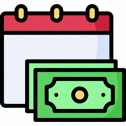 Bill, payment, calendar, schedule, date icon - Download on Iconfinder