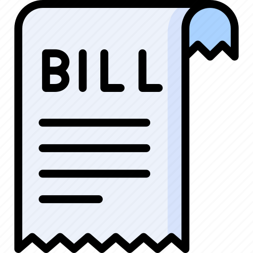 Bill, payment, receipt, document icon - Download on Iconfinder