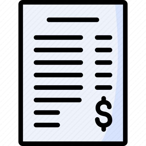 Bill, payment, receipt, business, document icon - Download on Iconfinder