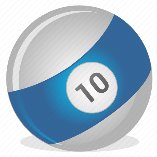 American, ball, billiard, ten, game icon - Download on Iconfinder