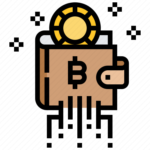 Bitcoin, cryptocurrency, saving, transaction, wallet icon - Download on Iconfinder