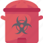 biohazard, bins, disposal, waste, medical 