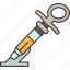 syringe, holder, stand, medical, tools 