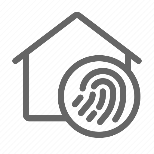 Biometric, finger, home, scan icon - Download on Iconfinder