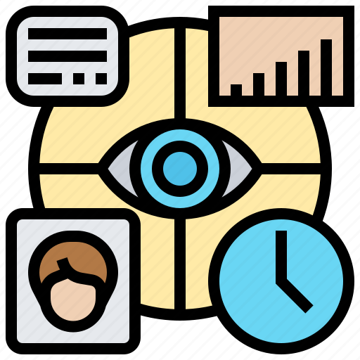 Data, eye, recognition, scanning, verification icon - Download on Iconfinder