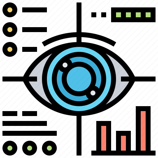 Data, eye, identification, scan, technology icon - Download on Iconfinder