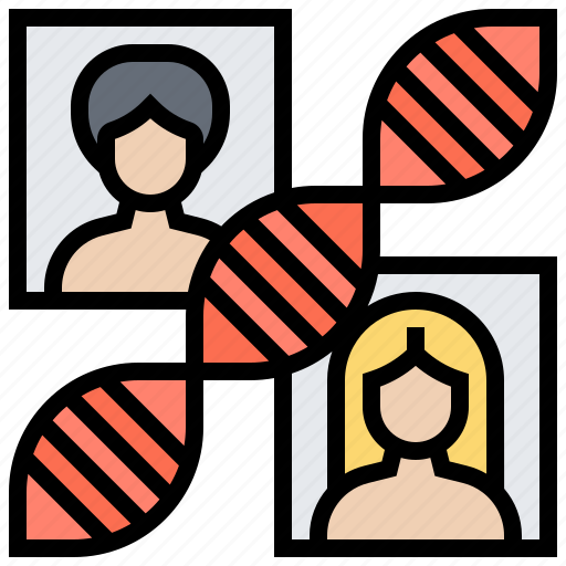 Dna, genetics, identity, matching, relation icon - Download on Iconfinder