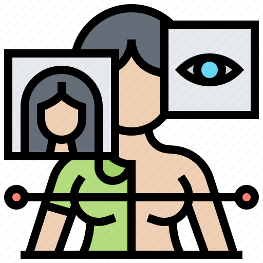 Body, detection, identification, person, scanning icon - Download on Iconfinder