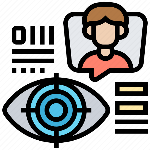 Eye, identity, retinal, scan, vision icon - Download on Iconfinder