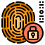 fingerprint, identification, lock, password, security, technology, verification 