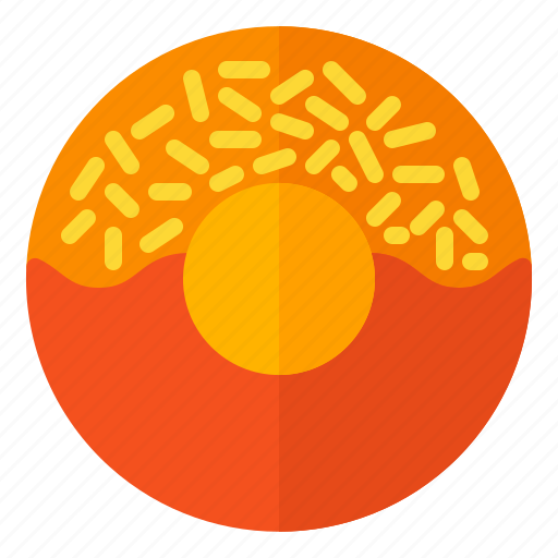 Doughnut, party, dessert, decoration, food, confectionery, bakery icon - Download on Iconfinder
