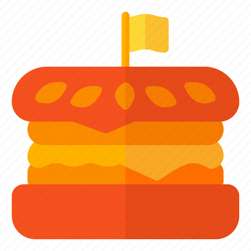 Humburger, party, cake, christmas, celebration, decoration, alcohol icon - Download on Iconfinder