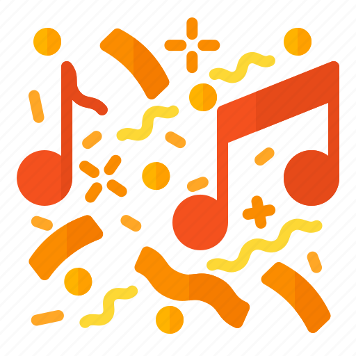 Music, note, party, celebration, decoration, alcohol, drink icon - Download on Iconfinder