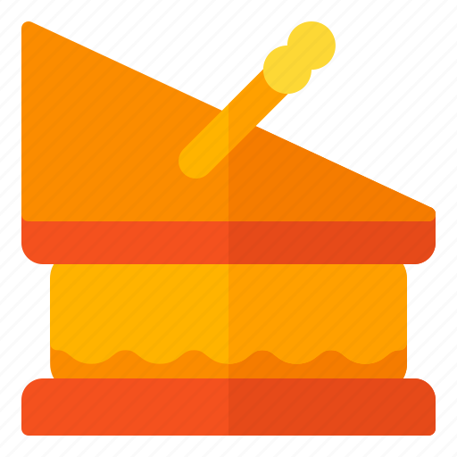 Sandwich, party, hamburger, decoration, birthday, celebration, christmas icon - Download on Iconfinder