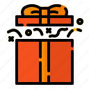 present, birthday, box, christmas, cake, surprise, party, gift box