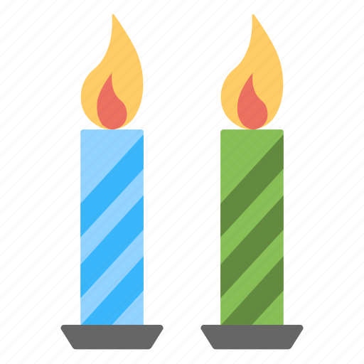 Birthday decorations, birthday party, cake decorations, candles, party celebrations icon - Download on Iconfinder