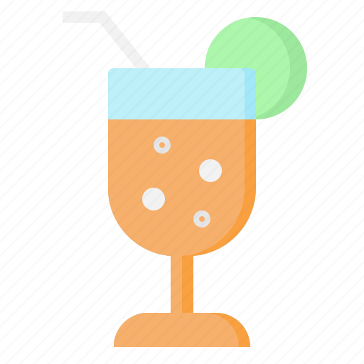 Bar, cocktail, drink, lemon, party icon - Download on Iconfinder