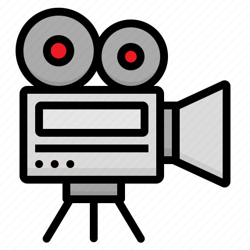 Camera, film, record, tripod, video icon - Download on Iconfinder
