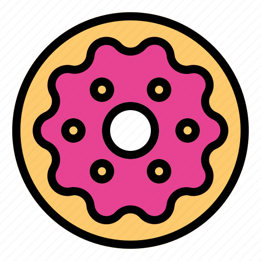 Birthday, doughnut, party, celebration, cake, food icon - Download on Iconfinder