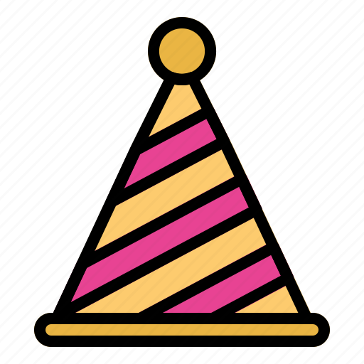 Birthday, hat, party, celebration, decoration icon - Download on Iconfinder
