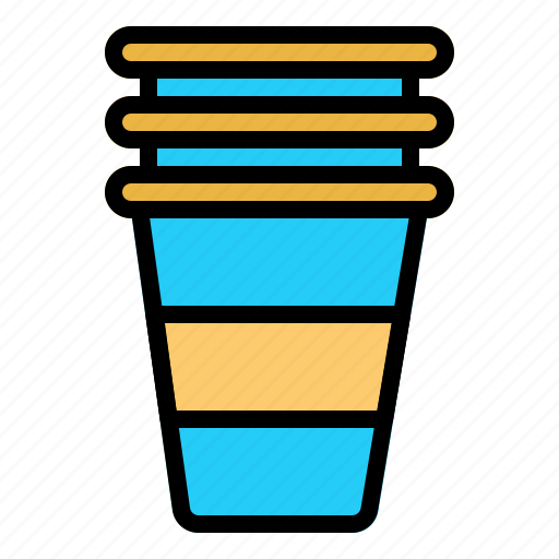 Birthday, plastic, cup, party, celebration, drink icon - Download on Iconfinder
