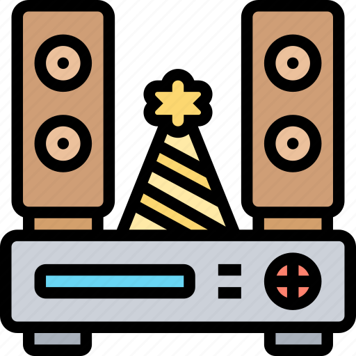 Speakers, audio, stereo, music, electronic icon - Download on Iconfinder