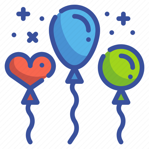 Balloon, birthday, celebration, newyear, party icon - Download on Iconfinder