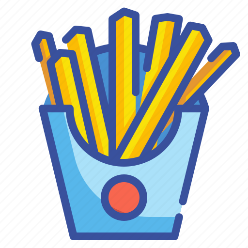 Fastfood, frenchfries, fries, junkfood, potatoes icon - Download on Iconfinder