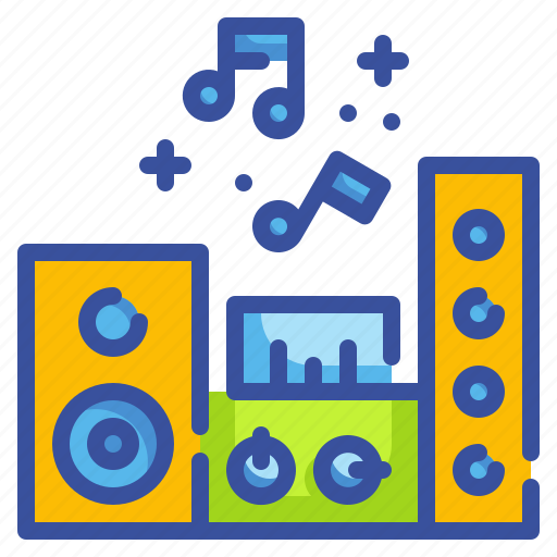 Amplifier, audio, music, sound, speaker icon - Download on Iconfinder