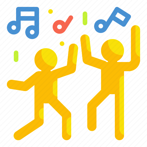 Birthday, dance, happy, music, party icon - Download on Iconfinder