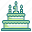 bakery, birthday, cake, dessert, party 