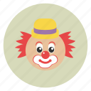 funny, laugh, clown, party