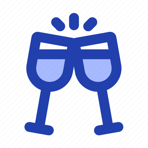 Cheers, party, birthday, glass icon - Download on Iconfinder