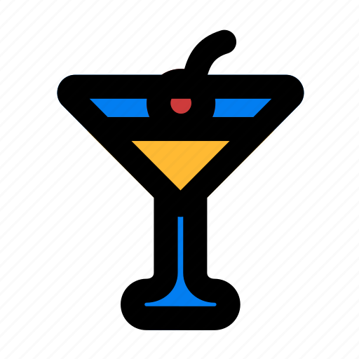 Cocktail, party, birthday, cherry icon - Download on Iconfinder