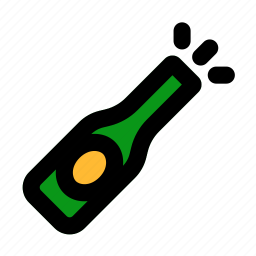 Open, party, birthday, bottle icon - Download on Iconfinder