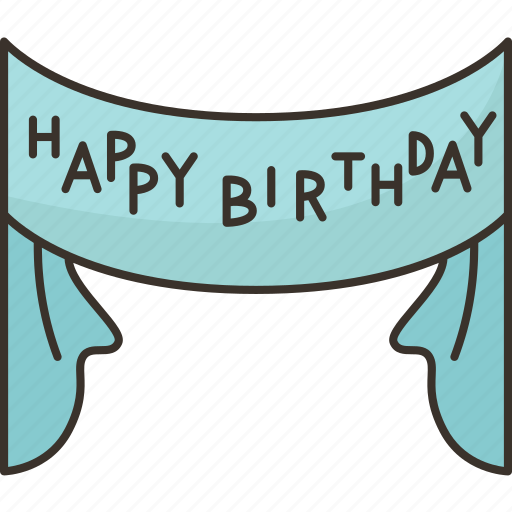 Banners, birthday, party, anniversary, celebration icon - Download on Iconfinder